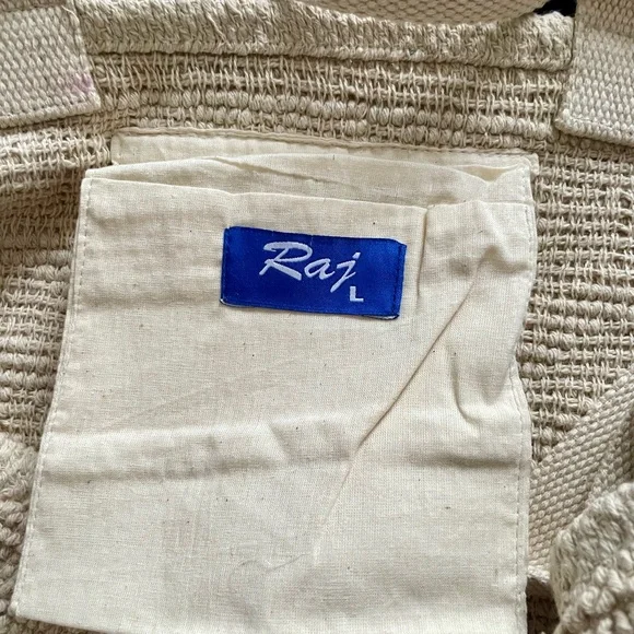 Raj Anthropologie Chenille Tote, NWT - Picture 5 of 7